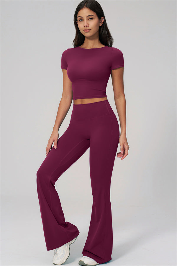 The Rapture T-shirt Flared Leggings 2-Piece Set