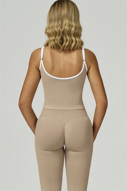 The Prime Line Crop Top Leggings 2-Piece Set