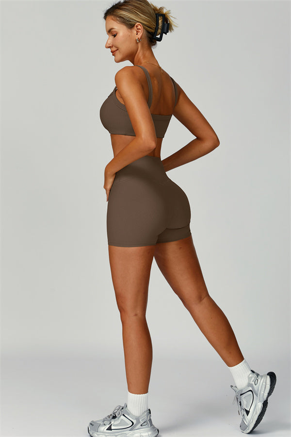 The Burst Sports Bra Shorts 2-Piece Set