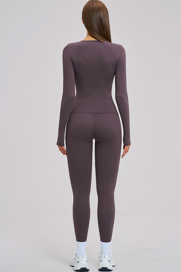 The Dynamic Long Sleeve T-shirt Leggings 2-Piece Set
