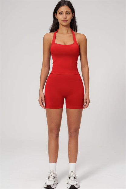 The Empower Halter Crop Top
