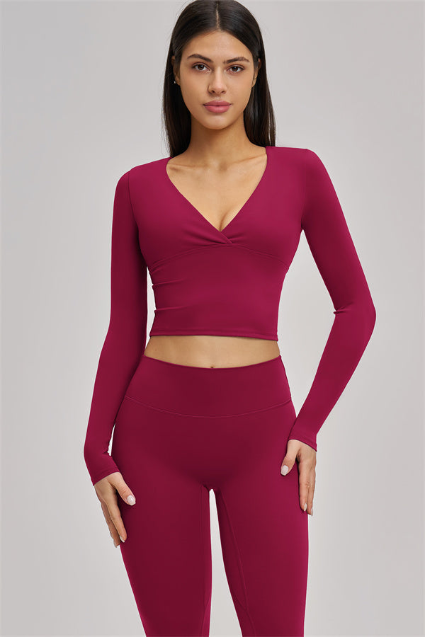The Swoon Long Sleeve Crop top