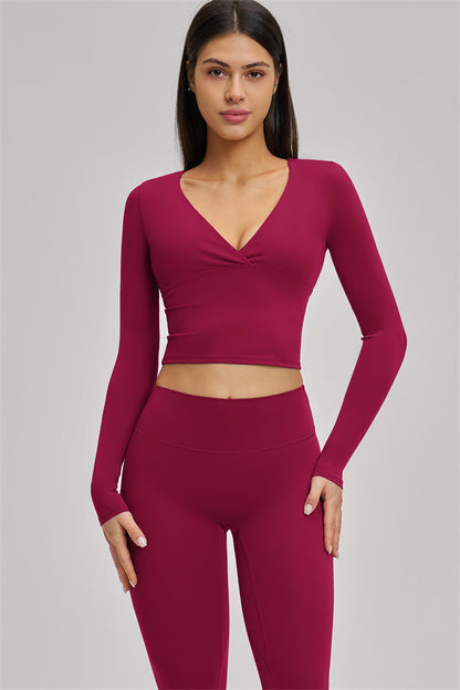The Swoon Long Sleeve Crop top
