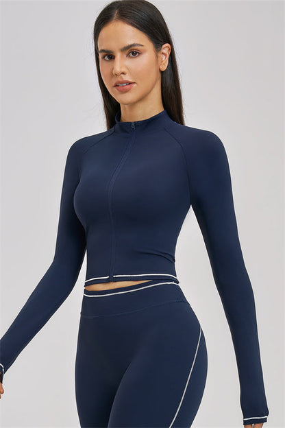 The Unbound Jacket Sports Bra Shorts 3-Piece Set