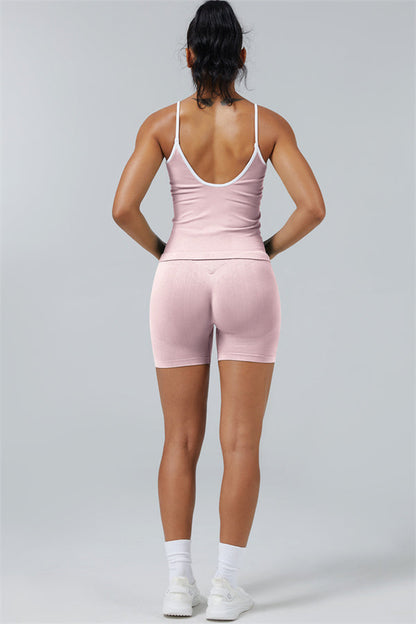 The Elevate Crop Top Shorts 2-Piece Set