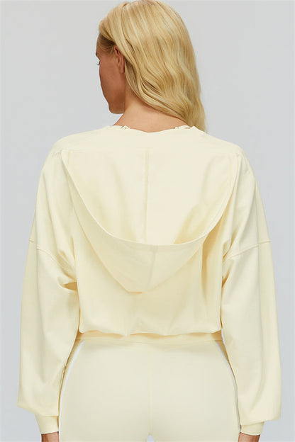 The Whisper V-Neck Hoodie