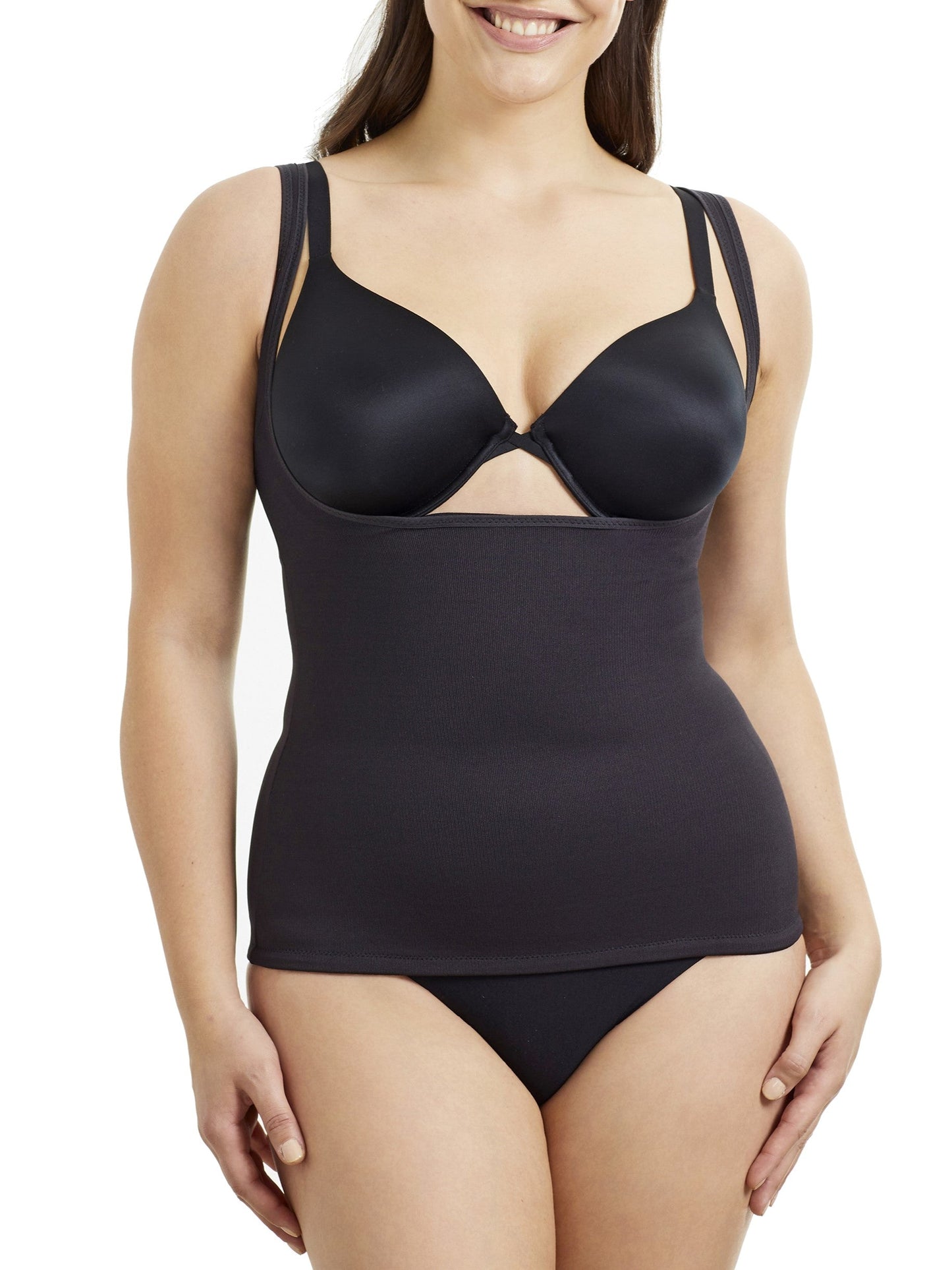 No Visible Lines Open-Bust Shaping Tank