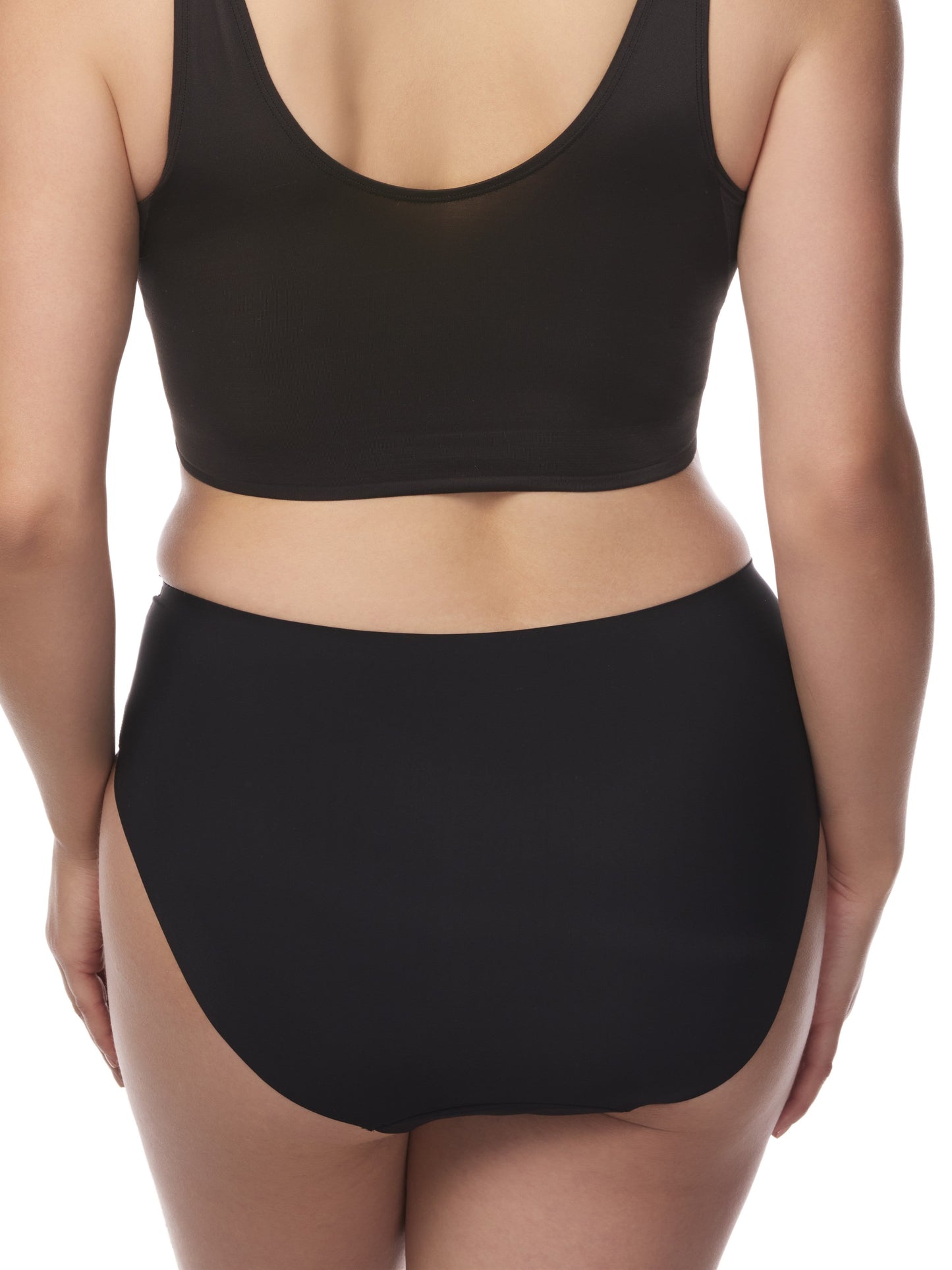 Contemporary Microfiber High-Cut Brief