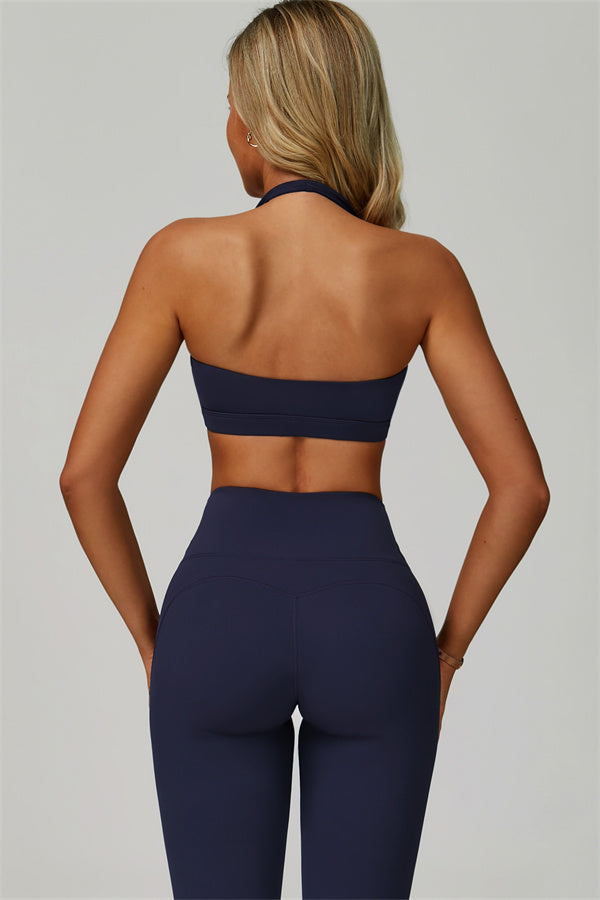 The Bold Halter Sports Bra Leggings 2-Piece Set