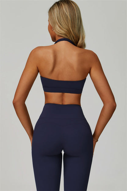 The Bold Halter Sports Bra Leggings 2-Piece Set