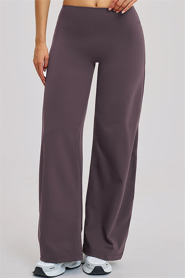 The Dynamic Crop Top Straight Leg Pants 2-Piece Set