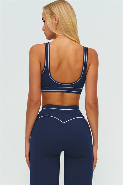 The Amara Sports Bra Flared Leggings 2-Piece Set