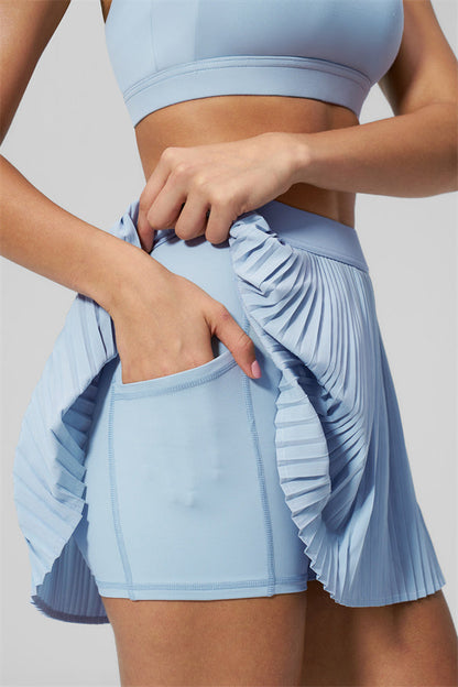 The Balance Sports Bra Tennis Skirt 2-Piece Set