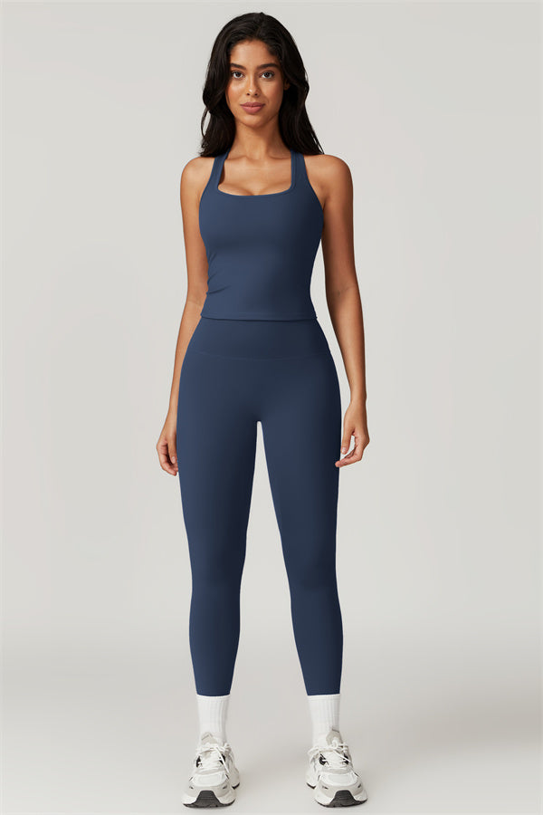 The Dynamic Crop Top Leggings 2-Piece Set