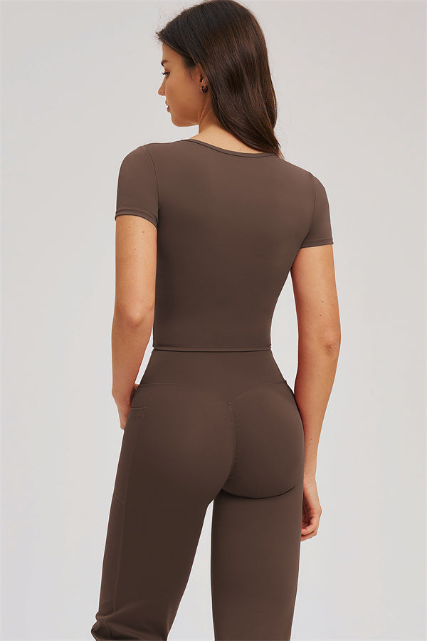 The Sizzle T-shirt Flared Leggings 2-Piece Set