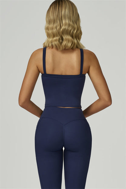 The Flourish Crop Tank Leggings 2-Piece Set