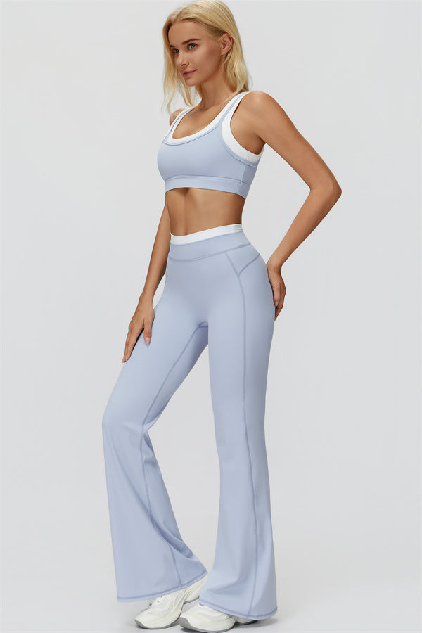 The Canyon Sports Bra Flared Leggings 2-Piece Set