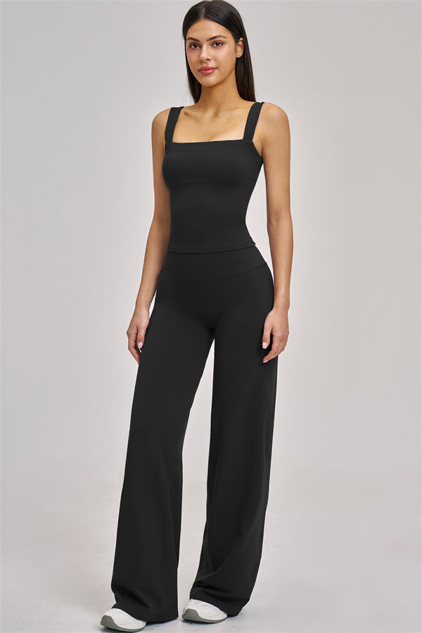 The Swoon Tank Top Flared Leggings 2-Piece Set
