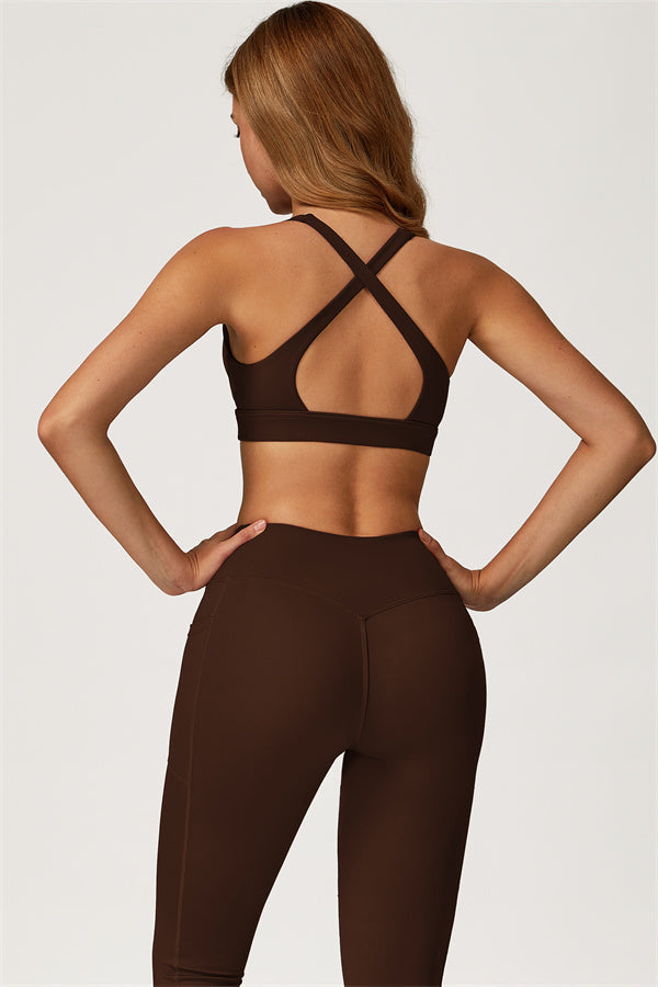 The Glacier Sports Bra Leggings 2-Piece Set