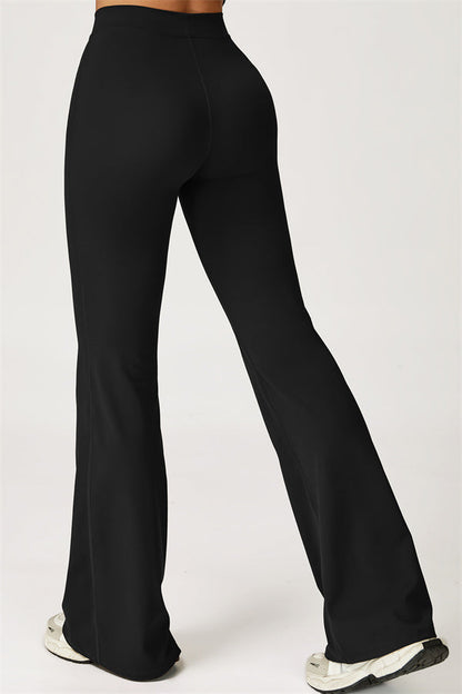 The Axis Crop Top Flared Leggings 2-Piece Set