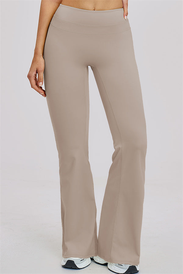 The Stride Crop Top Flared Leggings 2-Piece Set