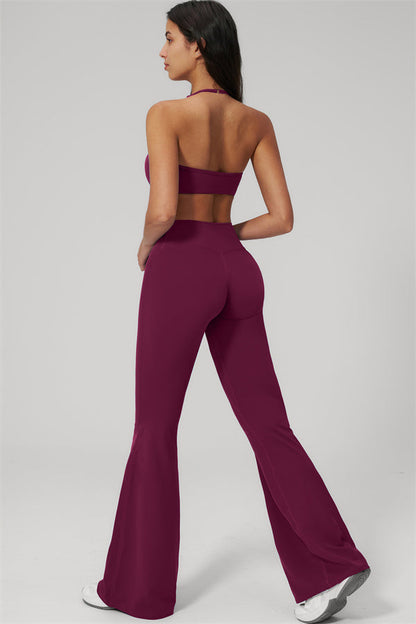 The Rapture Sports Bra Flared Leggings 2-Piece Set