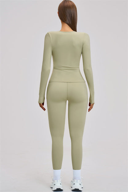 The Dynamic Long Sleeve T-shirt Leggings 2-Piece Set