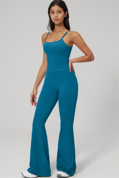 The Rapture Tank Top Flared Leggings 2-Piece Set