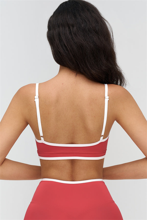 The Crave Contrast Sports Bra