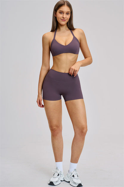 The Zestful Sports Bra Shorts 2-Piece Set