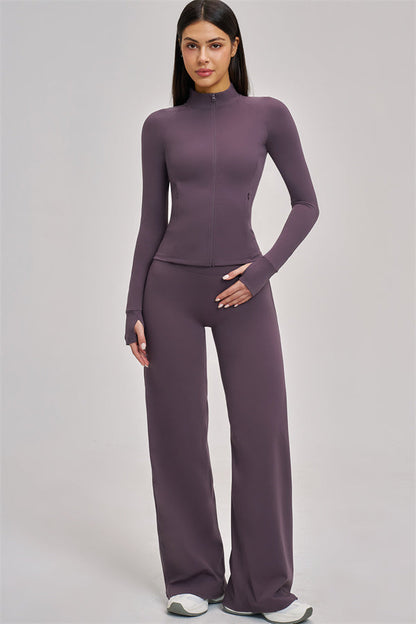 The Swoon Jacket Flared Leggings 2-Piece Set