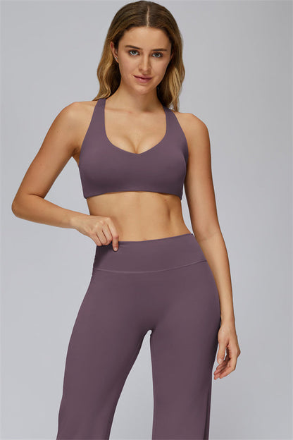 The FlexCore Sports Bra Flared Leggings 2-Piece Set