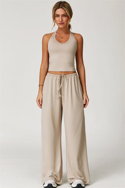 The Sprint Halter Tank Top