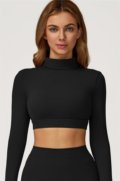 The Axis Crop Top Flared Leggings 2-Piece Set