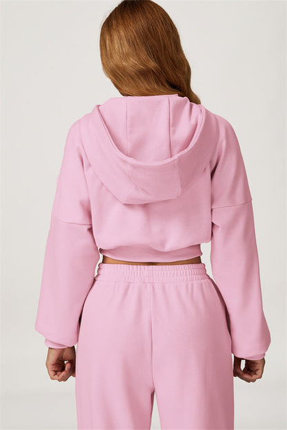 The Axis Crop Hoodie
