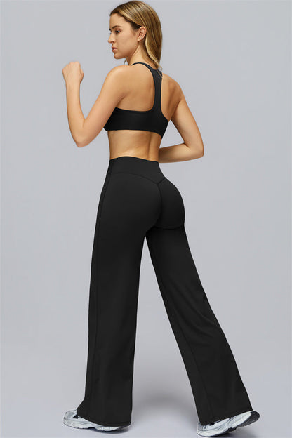 The FlexCore Sports Bra Flared Leggings 2-Piece Set