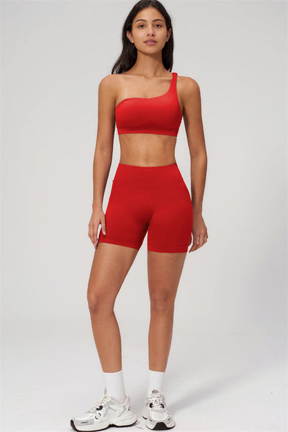 The Empower One-Shoulder Sports Bra