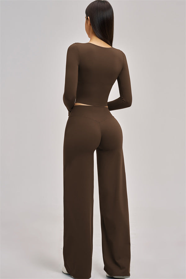The Swoon Long Sleeve Crop top