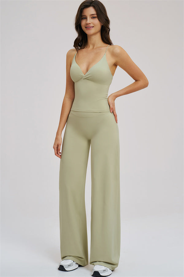 The Mosaic Tank Top Straight Leg Pants 2-Piece Set