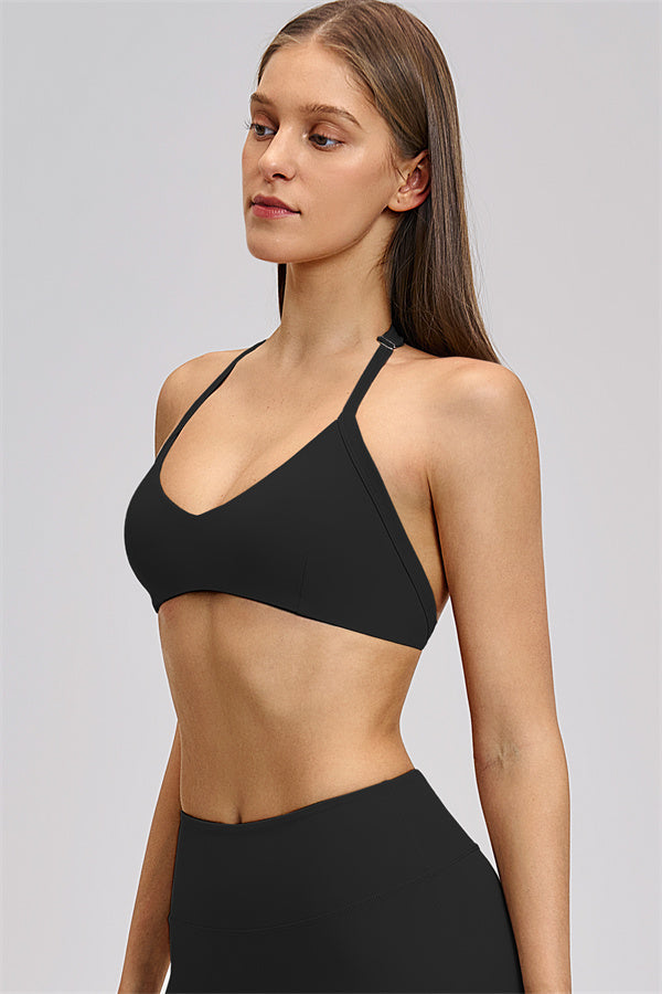 The Zestful Sports Bra Flared Leggings 2-Piece Set