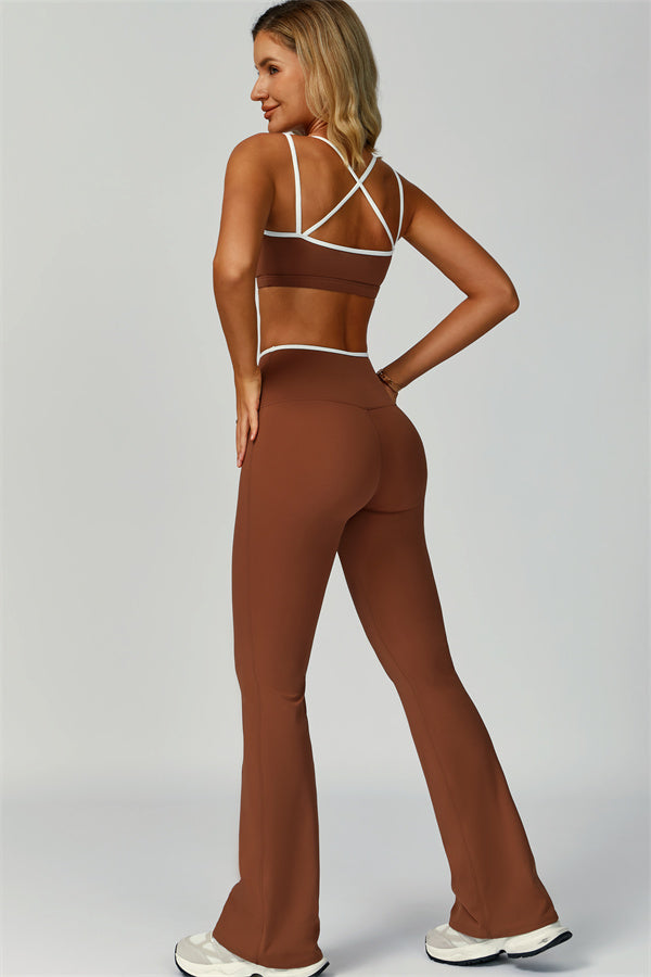 The Quest Sports Bra Flared Leggings 2-Piece Set