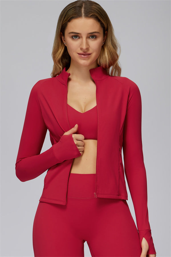 The Radiance Pure Zip Jacket