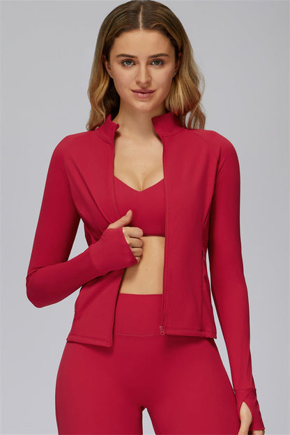 The Radiance Pure Zip Jacket