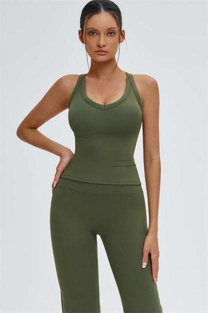 The Slate Cross Back Top