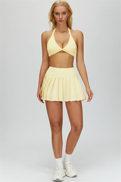 The Dreamy Sports Bra Skirt 2-Piece Set