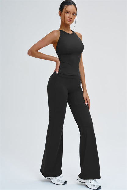 The Slate Flared Leggings