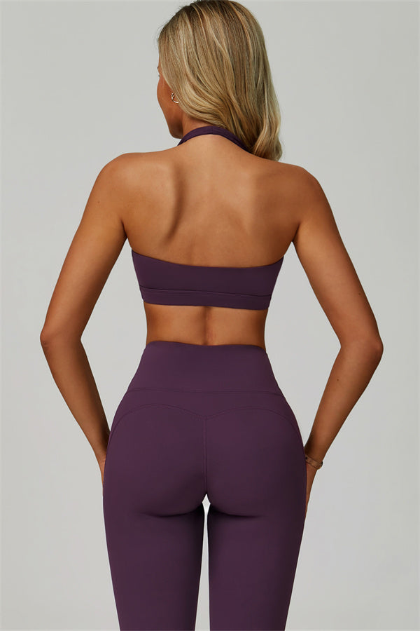 The Bold Halter Sports Bra Leggings 2-Piece Set