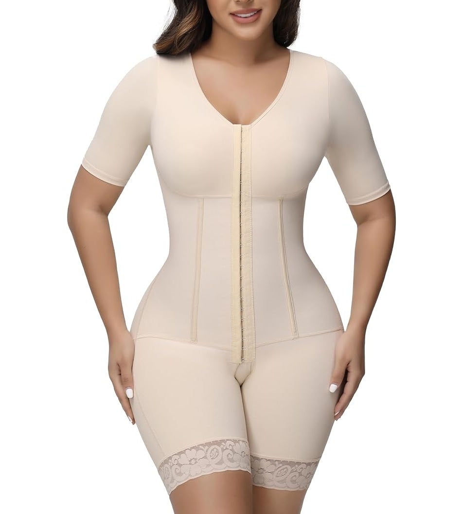 Full Body Shaper – Postoperative Shapewear Bodysuit with Arm Slimmer