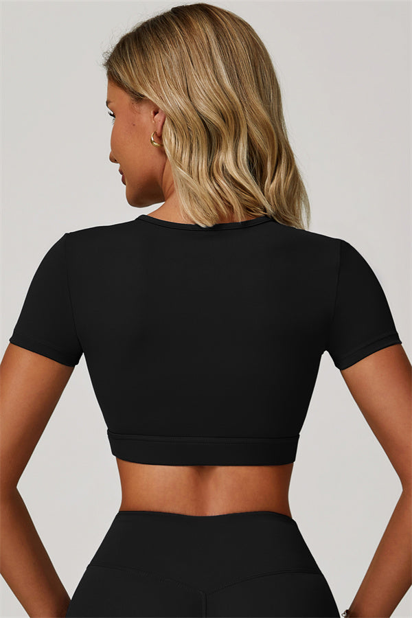 The Lavish Cut-out Crop Top