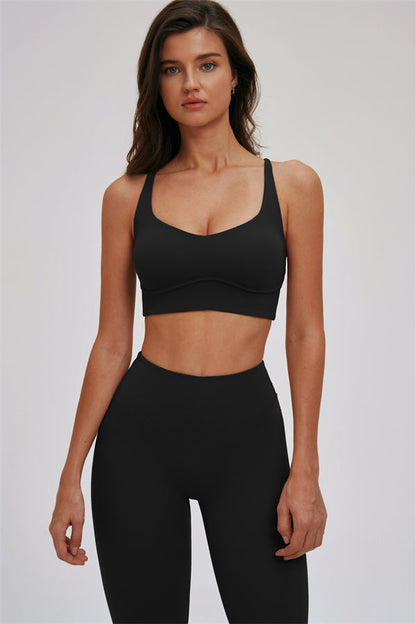 The Kinetic Cross Back Sports Bra Leggings 2-Piece Set